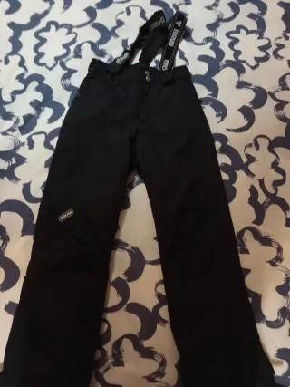 Pantalón de esquí para niño con tirantes