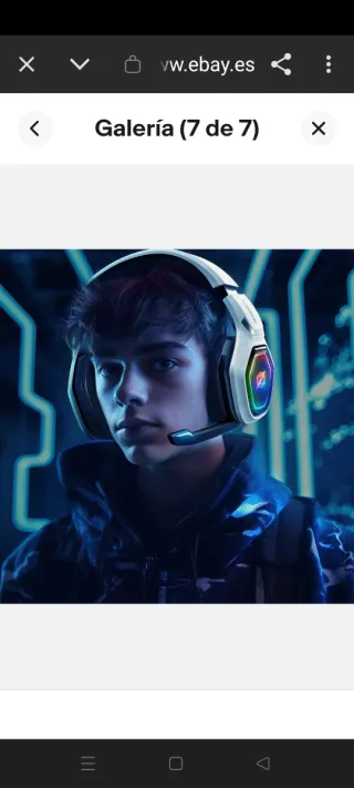 Cascos Inalámbricos OZEINO DW 810 RGB