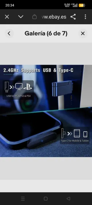 Cascos Inalámbricos OZEINO DW 810 RGB