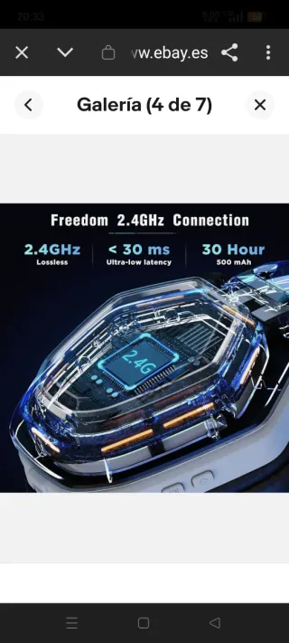 Cascos Inalámbricos OZEINO DW 810 RGB