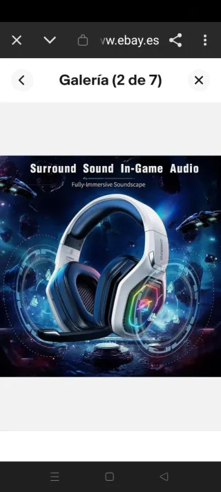 Cascos Inalámbricos OZEINO DW 810 RGB