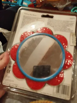 Oruga, espejo de Mickey mouse y volante infantil