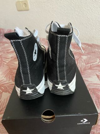 Converse plataforma suela deportiva