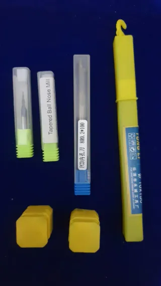 Fresa Cónica Punta Redonda PCD