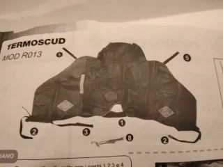 Manta Tucano Urbano para Moto Vespa/LmL 125