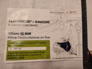 Manta Tucano Urbano para Moto Vespa/LmL 125