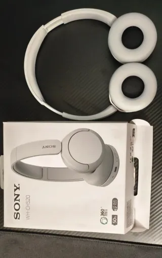 Auriculares Sony WH-CH520 Bluetooth Grises