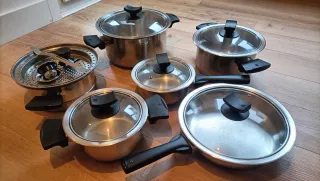 Juego Cazuelas Vitrocerámica