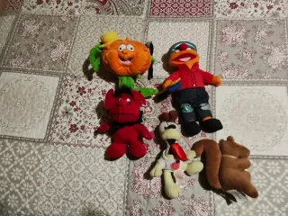 Lote de 5 peluches