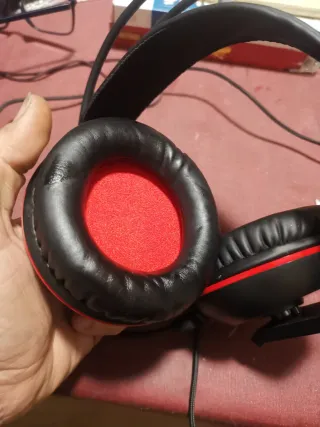 Auriculares Gaming Asus Cerberus Negros/Rojos