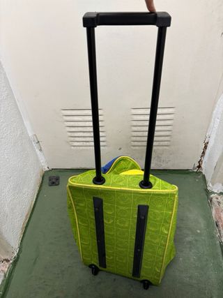 Maleta Las Tres Mellizas Verde y Azul