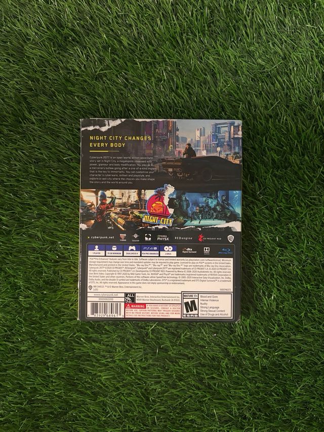 Ps4 Play Station 4 Cyberpunk 2077 Pal