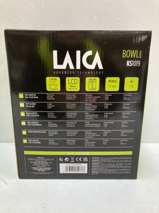 Balanza de cocina digital LAICA 5kg