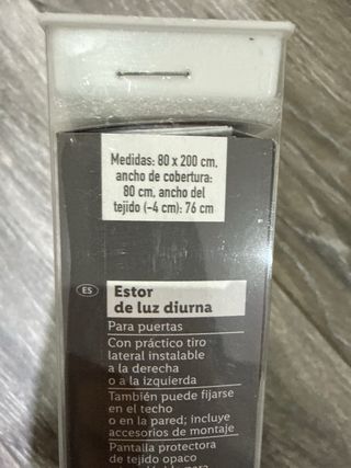 Cortinas Estore Blancas