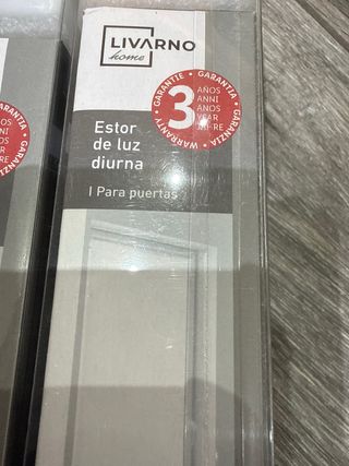 Cortinas Estore Blancas