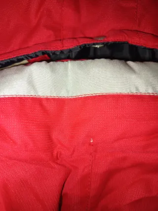 Conjunto esquí niño rojo