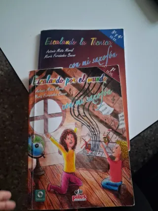 Libros de música para saxofón