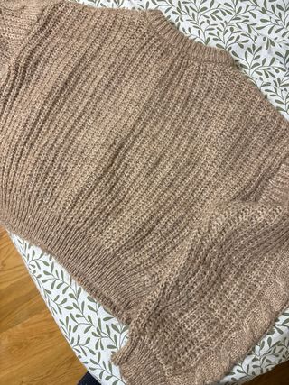 Rebeca de lana con ochos