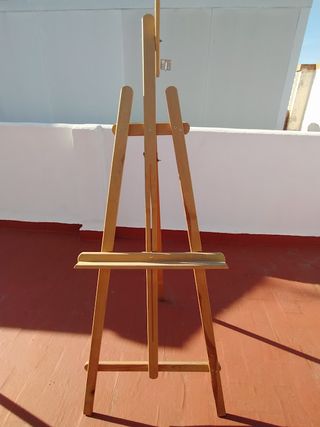 2 Caballetes de Pintura Madera