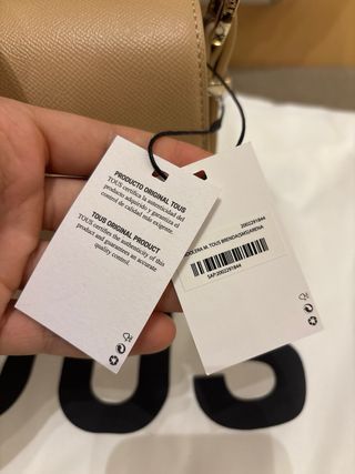 Bolso Tous Beige y Dorado