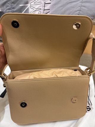 Bolso Tous Beige y Dorado