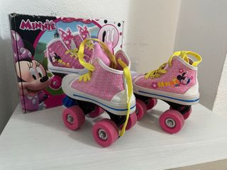 Patines Minnie Mouse Niña Talla 28