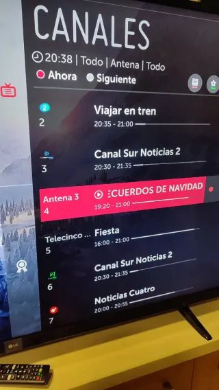 Televisión LG 55" Smart TV 4K UHD Netflix YouTube