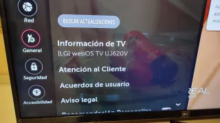 Televisión LG 55" Smart TV 4K UHD Netflix YouTube