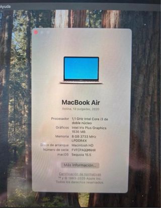 MacBook Air 13” Rosa 2020