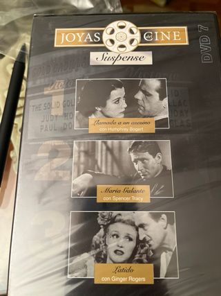 Colección 7 DVDs Joyas del Cine Nuevas