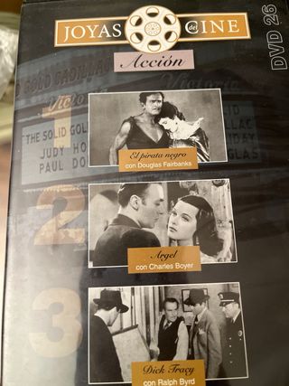 Colección 7 DVDs Joyas del Cine Nuevas