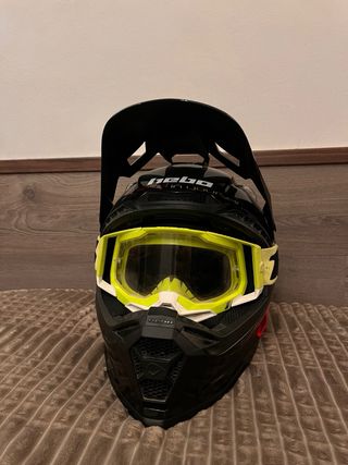 Casco Enduro Hebo+ Gafas 100%