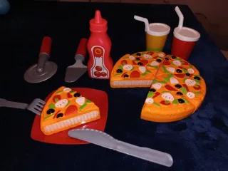 Juego Comida Rápida Hamburguesas y Patatas