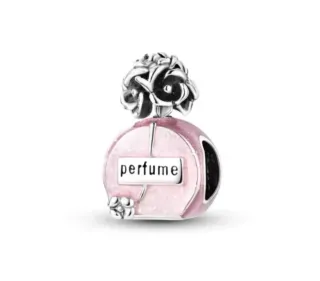 Charm Perfume Pandora Rosa y Plata