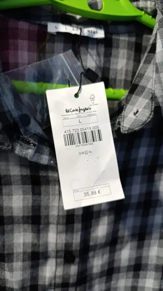 Se vende Vestido easy  Wear cuadros talla L 12€