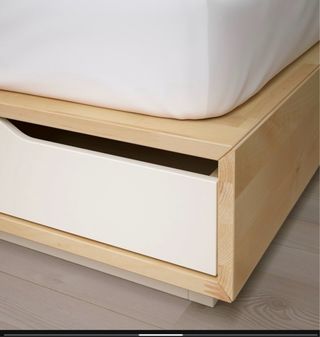 Cama Ikea MANDAL 160x200 con cajones