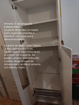 Armario Blanco Ikea STUVA