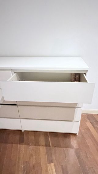 2 Cómodas IKEA MALM Blancas