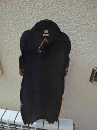 Máscara Indonesia Madera Tallada Artesanal