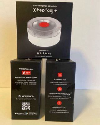 Baliza V16 Help Flash IoT Geolocalizada DGT