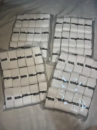 Pack 60 grips Wilson lisos