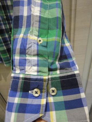 Camisa Purificación García cuadros Talla M