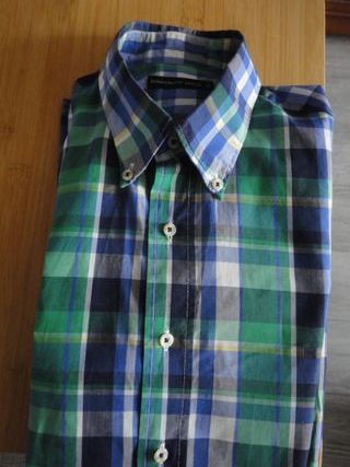 Camisa Purificación García cuadros Talla M