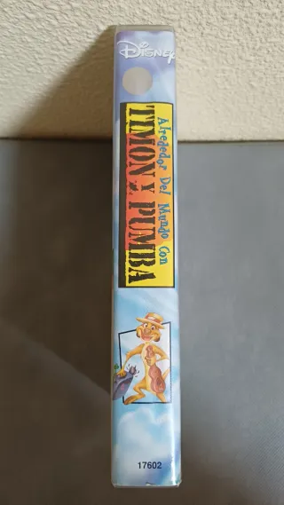 VHS Disney Timón y Pumba Alrededor del Mundo