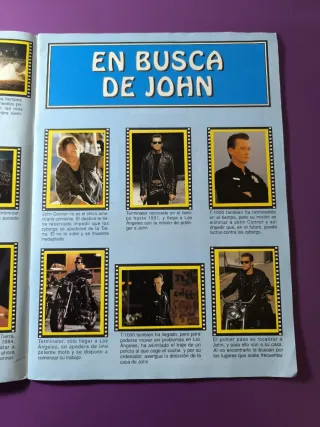 ALBUM CROMOS TERMINATOR 2 COLECCION COMPLETA