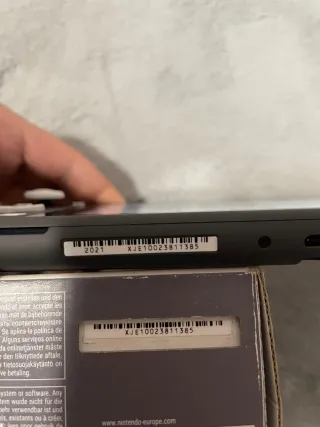 Nintendo Switch Lite Gris + Cargador + Caja