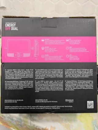 Reproductor DVD Energy Sistem 2 Pantallas 9