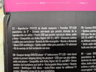 Reproductor DVD Energy Sistem 2 Pantallas 9