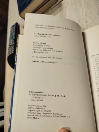 Los viajes extraordinarios de Julio Verne: Cinc...