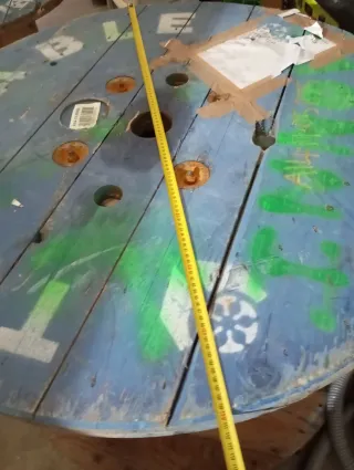 Bobinas de madera grandes